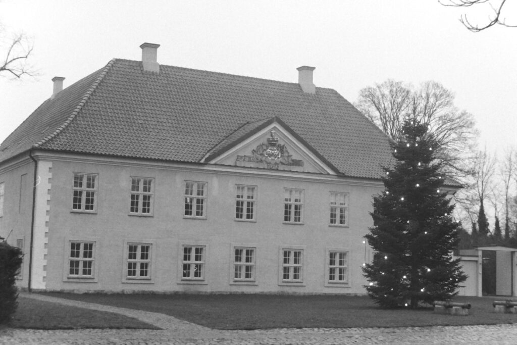The Commanders House at the Kastellet, Copenhagen Denmark, December 2017.